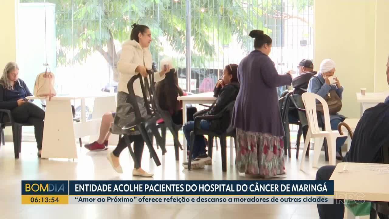 Capa: Entidade acolhe pacientes do Hospital do Câncer de Maringá